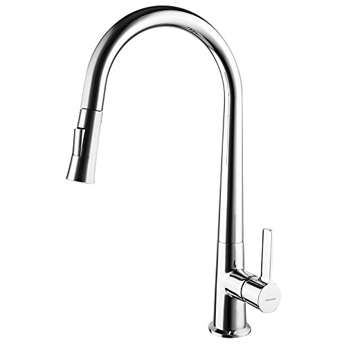 Clever Chef 3 Mitigeur d’évier amovible en métal chromé Argenté