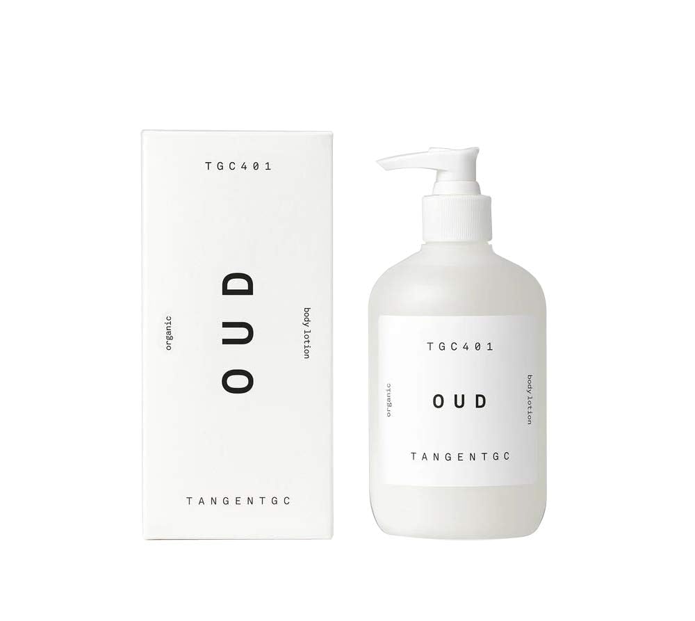 Tangent GC OUD Organic Body Lotion – Hydrating Scented Lotion for Dry Skin with Rich OUD, Citrus & Soft Floral Notes, Vegan, Cruelty-Free & Fossil Free, Made in Sweden, 350ml