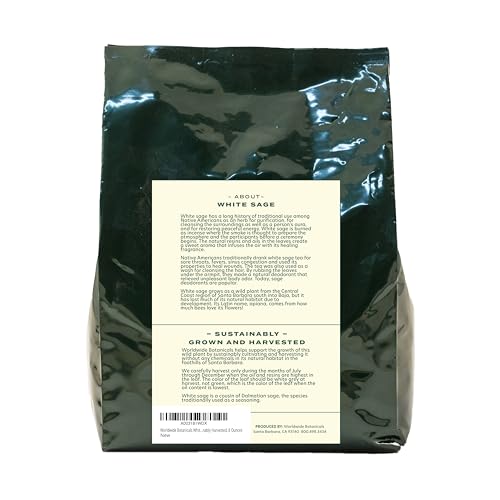White-Sage--100-Pure-California-Whole-Leaf-Clusters--Sustainably-Harvested-8-Ounces