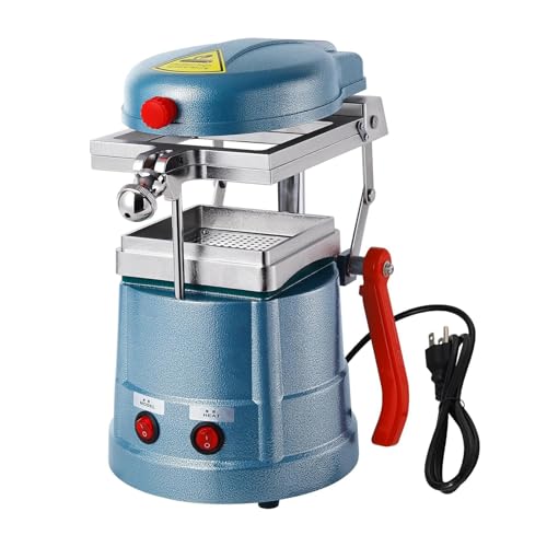 Machine de thermoformage dentaire 1000W en acier inoxydable pour moulage sous vide de gouttières