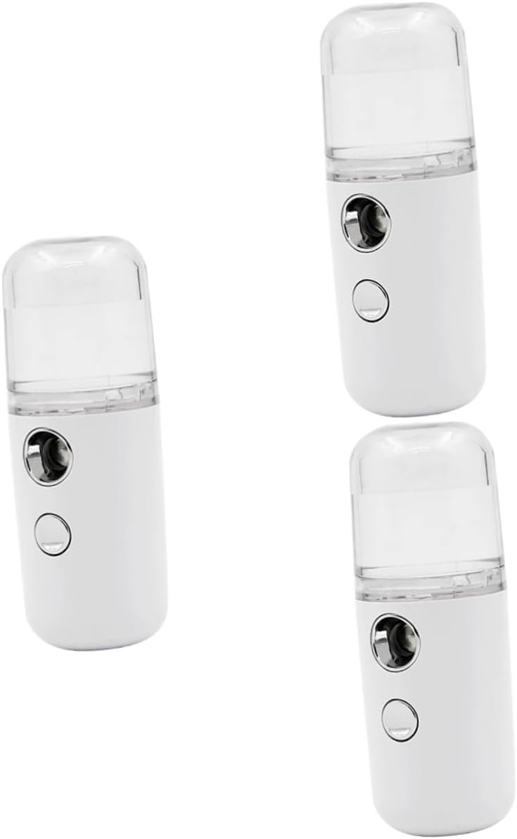 Ipetboom 3 Pcs Portable Mist Sprayer Face Mist Sprayer Facial Spa Steamer Cool Face Mist Steamer Hydraterende Sproeier Voor Wimper Extensions Gezichtssproeier Cool Mist Sprinkler The Face