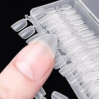 ネイルチップ 超薄 240枚 ショート 短め クリア ミディアム 付け爪 Amazon | COLORBIRD ネイルチップ 超薄 ショート クリア サンディング