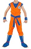Offiziell lizenziertes Son Goku Cosplay Kinder Kostüm