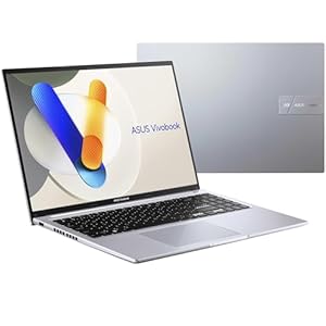 ASUS Vivobook 16” WUXGA Laptop, Intel Core i5-1235U, Intel Iris Xe Graphics, 16GB Memory, 512GB SSD, Cool Silver, F1605ZA-AS56 6