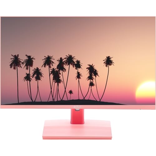 Monitor Led 24" polegadas Full HD 1920x1080p HDMI/VGA 1ms gamer Rosa