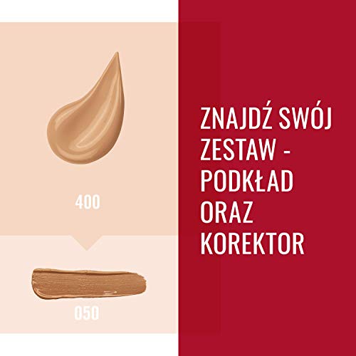 Rimmel Match Perfection Foundation 400 Natural Beige, Medium Coverage, 24Hr Hydration, No Caking Or Creasing, Lightweight, Reduces Imperfections, Invisible Coverage, SPF20, Cruelty Free - 9