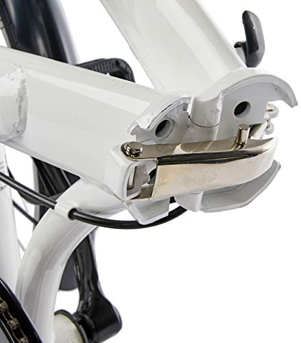Bicicleta Eco+ Dobravel, Aro 20, 6 velocidades, Durban, Branca