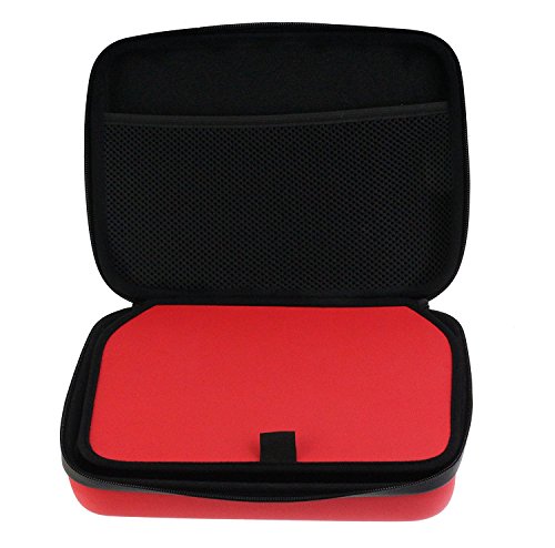 Funda impermeable y a prueba de golpes para proyector Navitech Roja, compatible con Dell M318WL miniatura 3