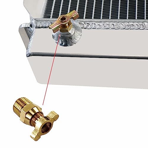 Ozcoolingparts 3 Row Aluminum Ec138 Radiator + 2 X 12" Electric Fan W/Shroud For 1979-1993 Ford Mustang, 80-88 Mercury Cougar/Xr7/Ford Thunderbird And More #TOP6