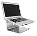Price comparison product image Bramley Power Premium Quality Aluminium Laptop Desktop Stand for Apple MacBook Pro/Air, Dell, Lenovo, HP, Fujitsu and all 11" to 15" Laptops (Laptop Stand, Silver)