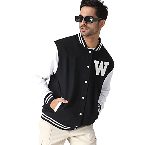 Image of DROBE Lettermen Jacket For men /College Varsity Jacket for Men