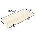 GNB PET Natural Wood Stand Platform 5‘’x11'' for Hamster Mice Chinchilla Chipmunk, Small Animals Habitat Toy HM-10