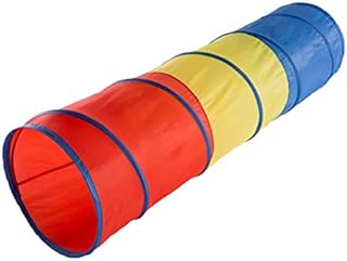Multicolored Play Rainbow Tunnel Crawl and Explore Tent for Kids party Christmas halloween home decoration Parent-child interactive game