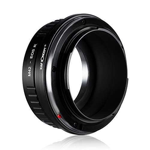Adaptador K&F Concept de Montura Compatible M42 para Cámara Canon EOS R miniatura 5