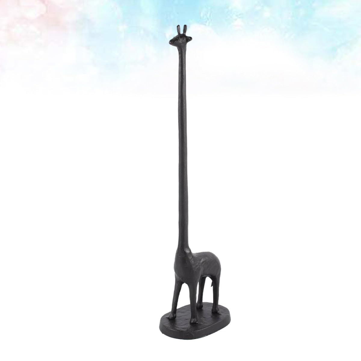 Giraffen Taschentuchhalter aus Eisen Vintage Metallornament mit Bruchfestem Design Kreatives Giraffendekor für Wohnzimmer und Büro