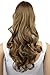 Produktbild PRETTYSHOP 50cm Haarteil Zopf Pferdeschwanz Haarverlängerung Gewellt Hellbraun HC3-1