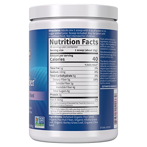 Garden of Life Organic DetoxiFiber Unflavored Fiber Powder, 30 Servings - image 5