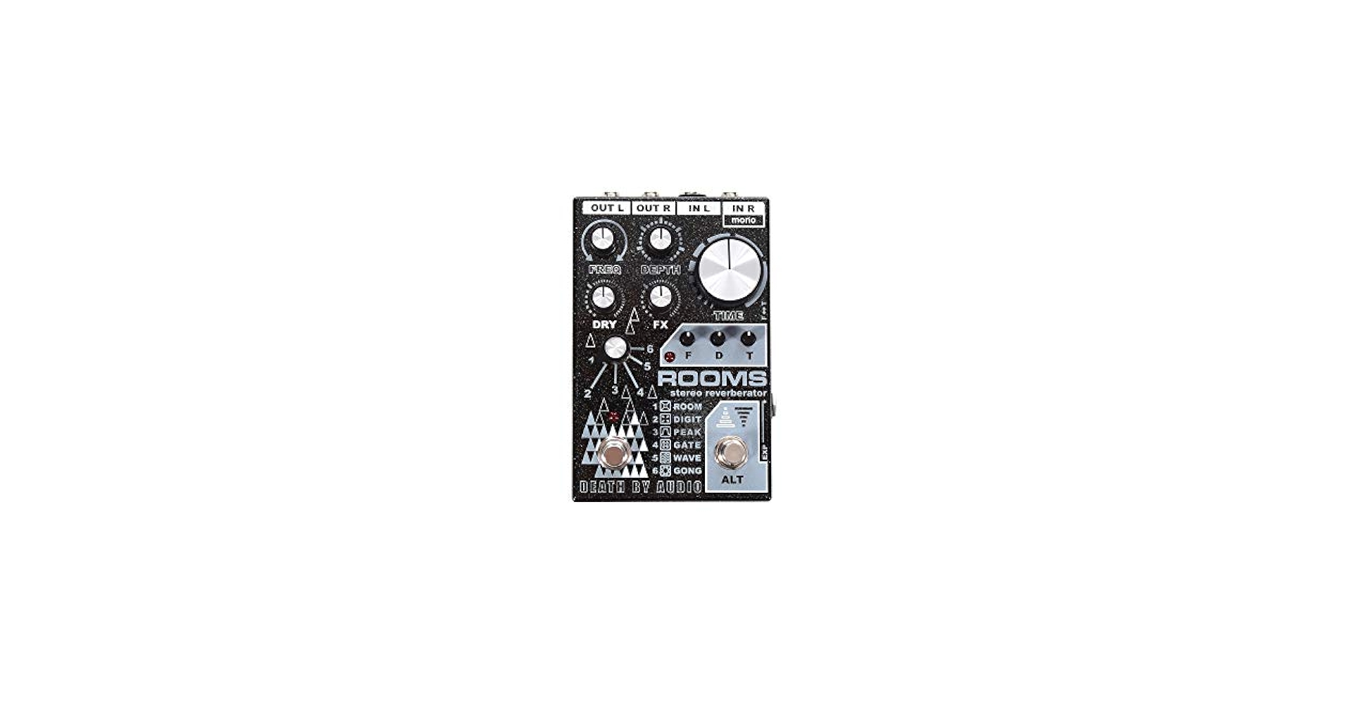 Death by Audio / ROOMS リバーブエフェクター Death By Audio ROOMS Stereo Reverb Pedal