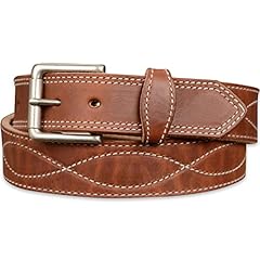 Hot Dipped Tan With White Stitching