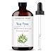 MAJESTIC PURE Tea Tree Oil - Pure and Natural Therapeutic Grade Tea Tree Essential Oil - Melaleuca Alternifolia - 4 fl oz