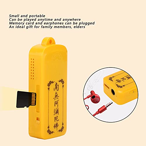 Portable Buddha Machine With Hanging Rope Household Travel Temple Buddha Music Player With 10 Buddhist Songs #TOP4