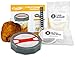 Masontops Complete Kombucha Starter Kit - Includes Organic Scoby, Thermometer, Activating Sugar & Kombucha Brewing Lid