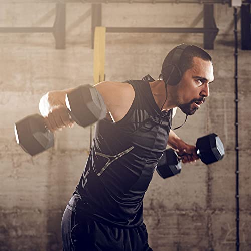 Ritfit 20Lb Dumbbells Set Of 2 Rubber Encased Dumbbell Sets With Optional Rack For Home Gym, Coated Hand Weights For Strength Training, Workouts #TOP5