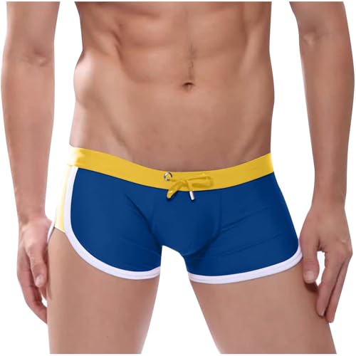 Xiaojmake Men's Swim Trunks Quick-Dry Swimming Shorts Stretch Lightweight Soft Waistband Beach Short for Surfing Vacation