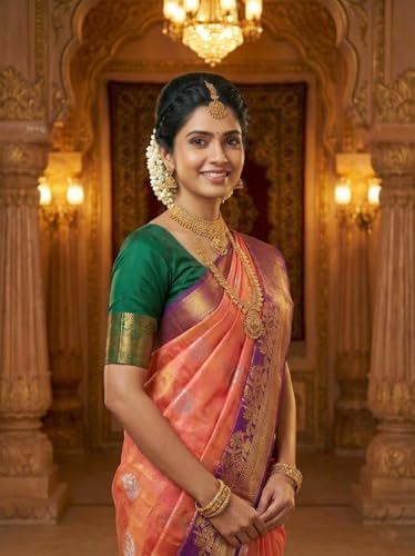 VFCollections kanchipuram silk saree – image 4