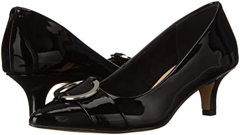 Bella Vita Women's Nic Pump, Black Patent, 8.5 Narrow | Image 6