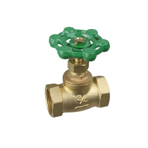 Plumbers Overstock UV65003 Brass Stop Valve Threaded, 1/2
