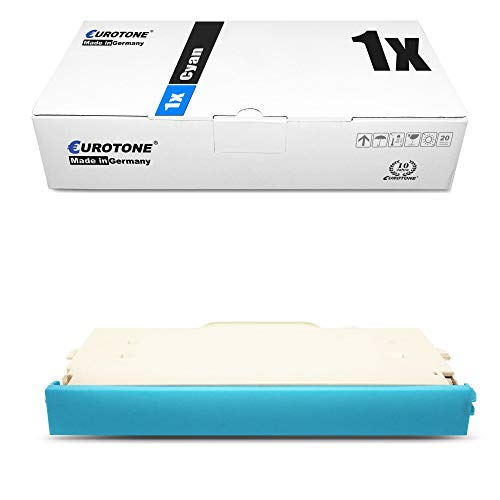 Toner cyan pour remplacer Lexmark Optra C500 évite les bavures