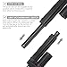 Justech 12V Linear Actuator 160LBS/750N-4inch/100mm 10mm/s Linear Motion Actuator with IP54 Waterproof & Mounting Brackets for Electric Door Window Bed RV Industrial Machinery Solar Tracker, Black