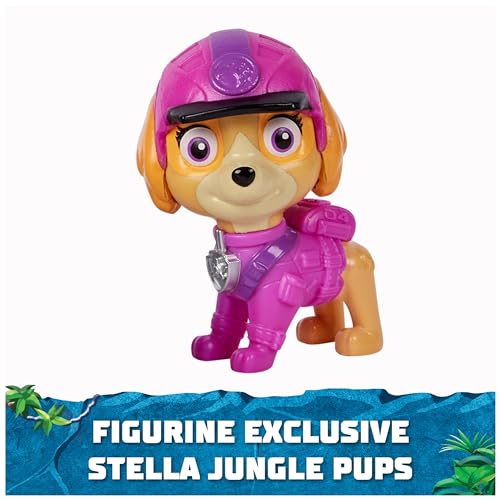 Paw Patrol Pat Patrouille Véhicule Figurine Stella Jungle Pups Voiture Figurine À Collectionner Thème Jungle Pat Patrouille Jouet Voiture Enfant Jouet Enfant Et + - vue 5