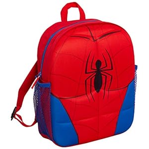 Marvel Spiderman Backpack 3D Plush Bag Rucksack