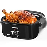 26QT Electric Roaster Oven, Electric...