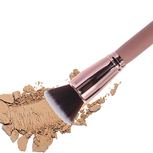 10 Pcs Multifunctional Foundation Brush Set, Travel Kabuki Brush For Women, Foundation Makeup Brush For Liquid, Buffing, Stippling Brush, Cream #TOP4