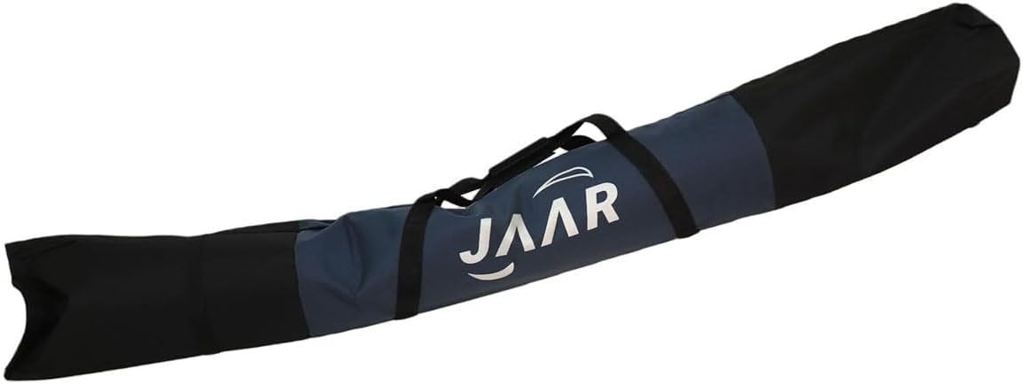 TRANSPACK Unisex Adults JAAR Essential 185 cm Water-Resistant Lightweight Padded Travel Ski Bag | Heavy-Duty Construction with Compression Straps