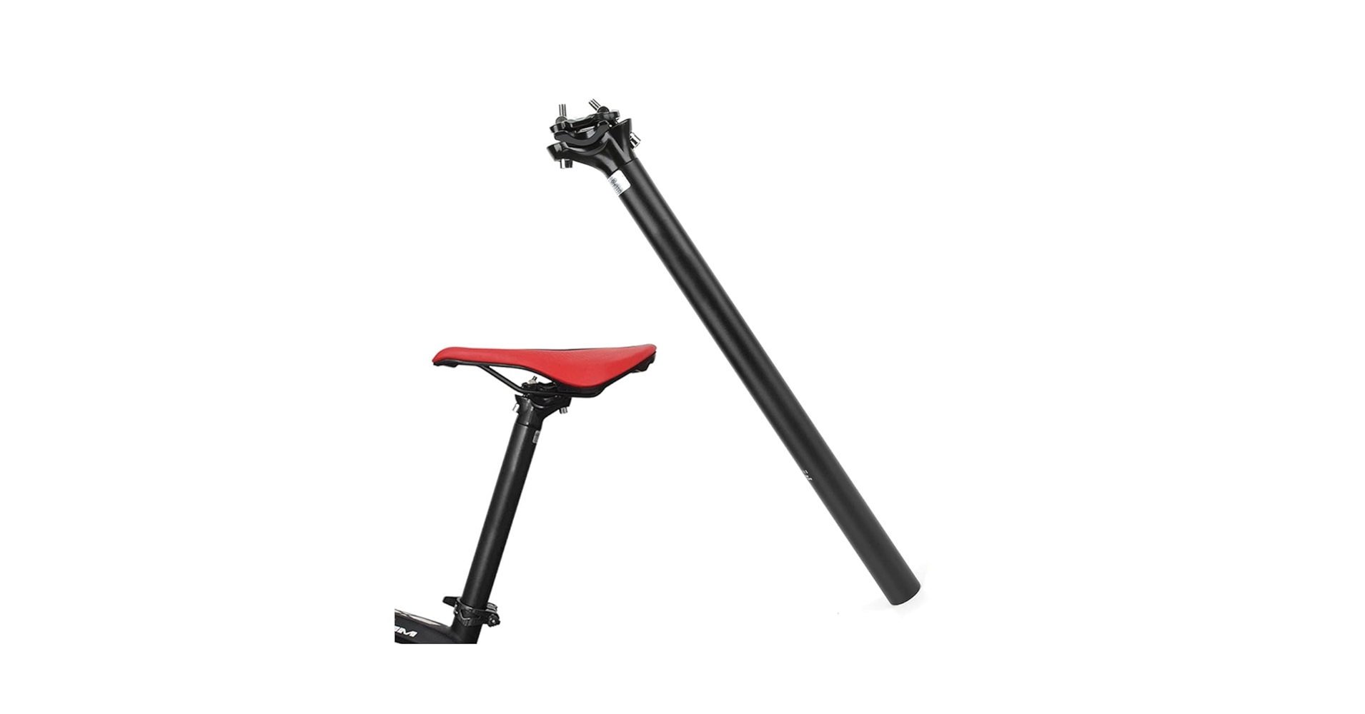 Amazon | 自転車 シートポスト 27.2*400mm アルミニウム シート