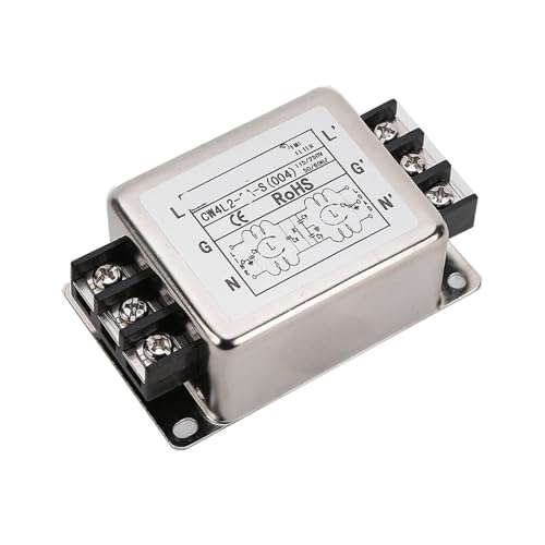 Filtre d'alimentation anti-interférence Bornier CW4L2-10A-S 220V AC