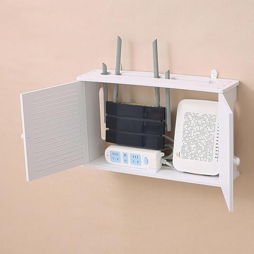 Boîtes de rangement routeur pour cacher les fils électriques - 7