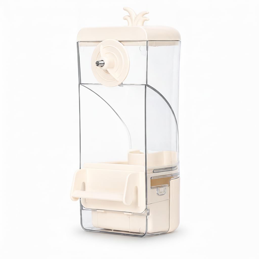 Mangiatoia Automatica per Uccelli, Bianco