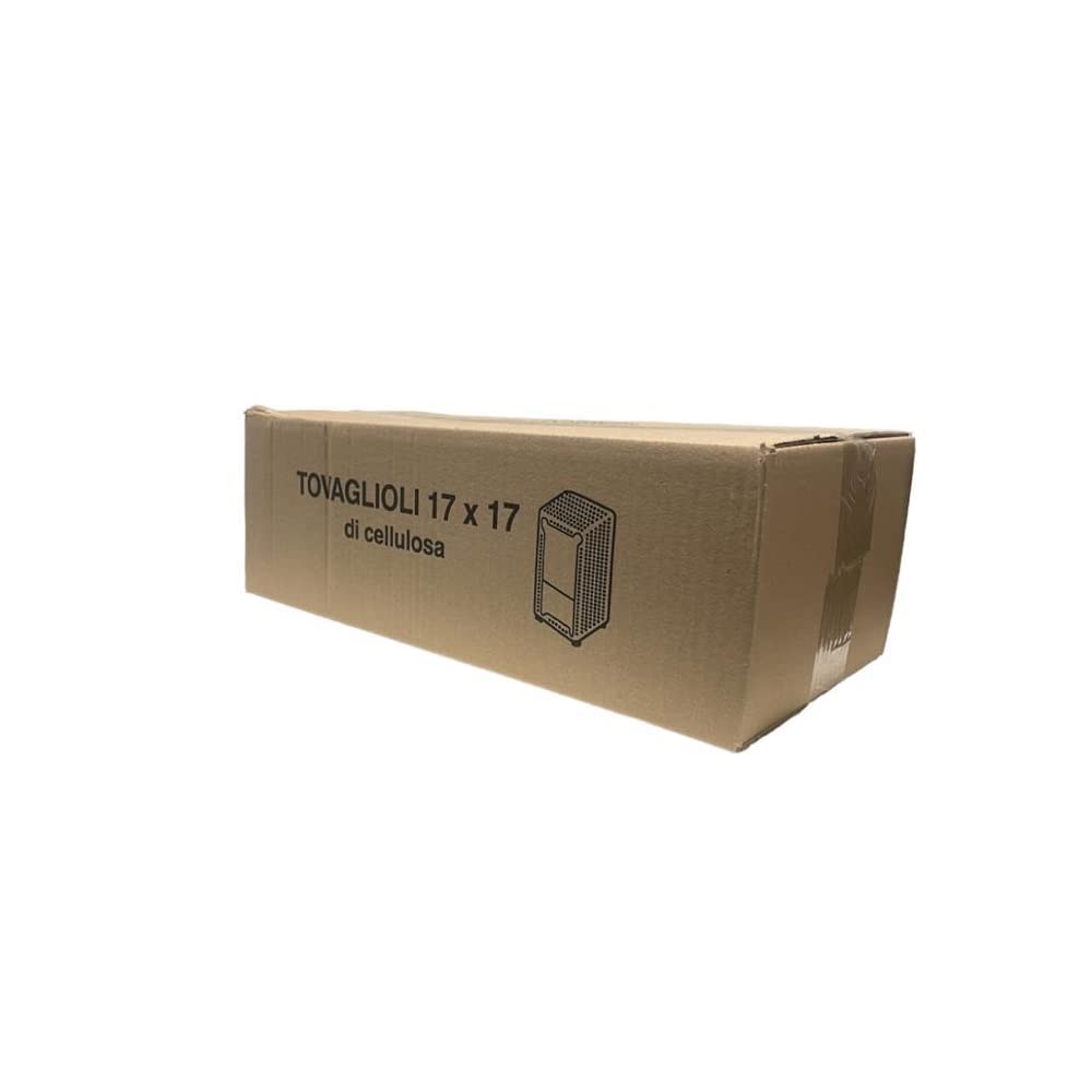 10000 servilletas 17x17 para dispensador de papel celulosa blanco