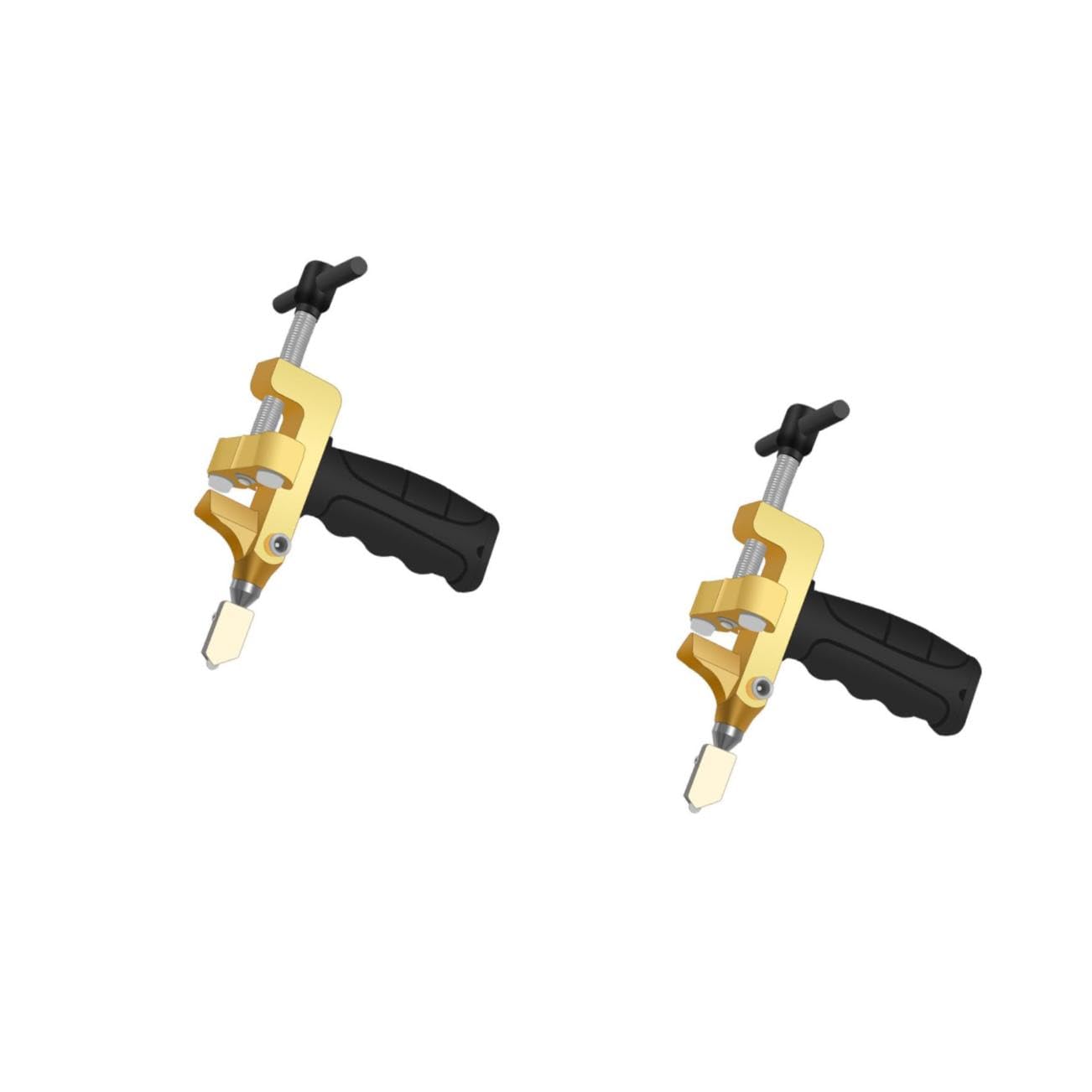 GLEAVI 2sets Manual Tile Divider Cutting Hand Tool Glass Breaker Carbide Scoring Cutter Tile Cutter