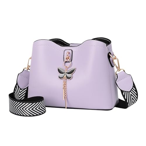 Sac spacieux à poches multiples contre le désordre - Grand sac femme fonctionnel couleur unie