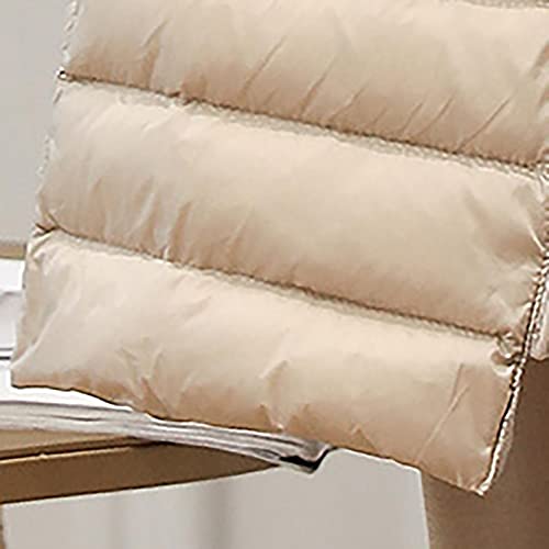 Wangpu Oversized Long Down Vest For Women Zipper Lightweight Puffer Jackets With Hood Outdoor Coats Recreation Waistcoat Outerwear #TOP7