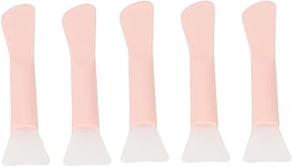 Face Mask Brush,5pcs Mask Brush Double Head Silicone Facial Mask Applicator Facial Mud Mask Applicator Brush Silicone Mask Brushes Beauty Tool Facial Applicator Brush