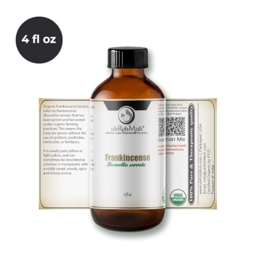Aceite esencial orgánico de Frankincense Serrata 4 Fl oz miniatura 2