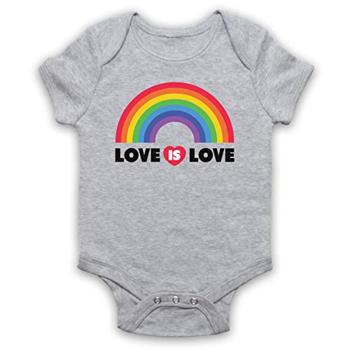 Bébé Barboteuse Love is Love Pride pour éviter les irritations de la peau avec un change rapide