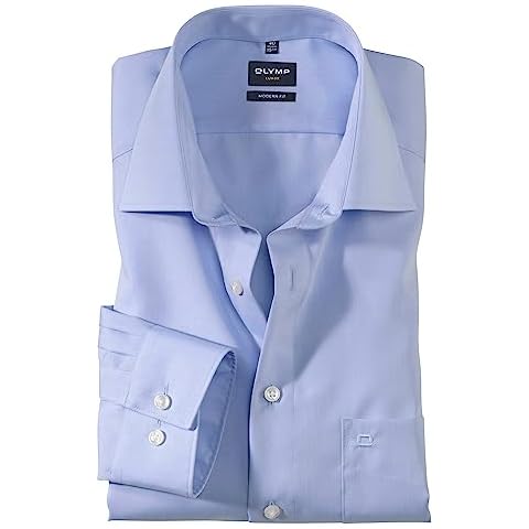 OLYMP Chemise Modern Fit Bleu Cover